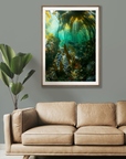 Dancing Light - Digital Ocean Art