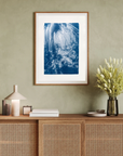 Secret Passage - Cyanotype Artwork
