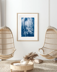 Secret Passage - Cyanotype Artwork