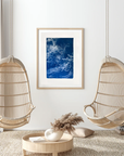 Dancing Light - Cyanotype Artwork