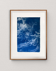 Dancing Light - Cyanotype Artwork