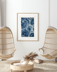 Sandy Anemones - Cyanotype Artwork