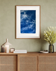 Dancing Light - Cyanotype Artwork