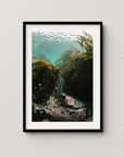 Pyjama Shark - Digital Ocean Art