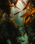 Kelp Close-Up - Digital Ocean Art