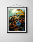 Anemone Garden - Digital Ocean Art