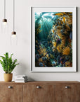 Glowing Reef - Digital Ocean Print