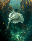 Short-Tailed Ray - Digital Ocean Art